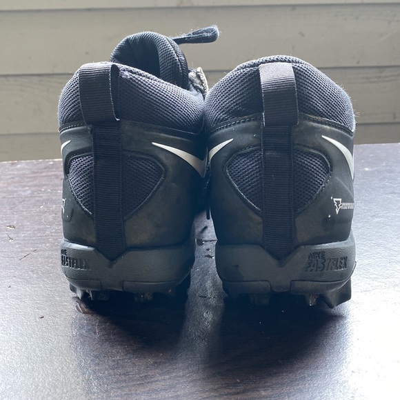 Nike CV0584-001 Alpha Menace 3 Shark Men’s Black White Football Cleats Size 11W - Picture 7 of 12